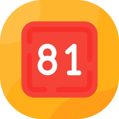 7 numaralı simge işareti tasarımı