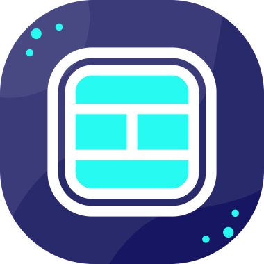 Modern b 'nin vektör illüstrasyonu eksik simgesi