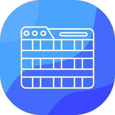 Takvim. Web simgesi basit tasarım