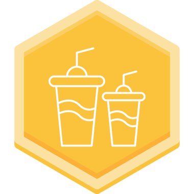 Kahve ikonu. vektör illüstrasyonu