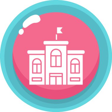 Yapı simgesinin vektör illüstrasyonu