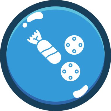 Gıda simgesinin vektör illüstrasyonu