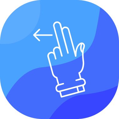 el simgesi vektör illüstrasyonu