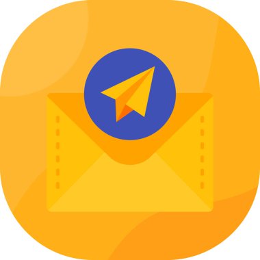 e-posta simgesi düz biçimli