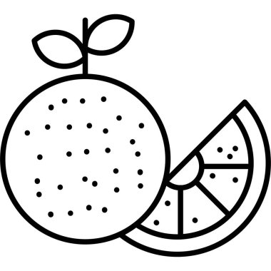 meyve karpuz meyve ikonu ana hatlarıyla