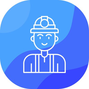 worker web icon vector illustration