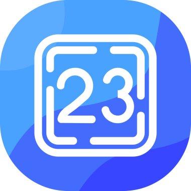 24 saat servis simgesi, vektör illüstrasyonu