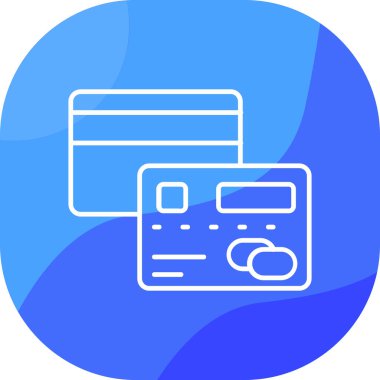 kredi simgesi vektör illüstrasyonu