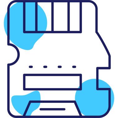 Musluk ikonu. Vektör simgelerinin basit illüstrasyonu