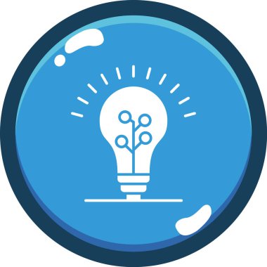 Dolu taslak biçiminde ampul ışığı yaratıcı simgesi