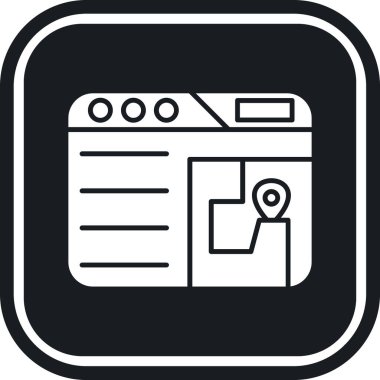 Web simgesi tasarımı vektör illüstrasyonu