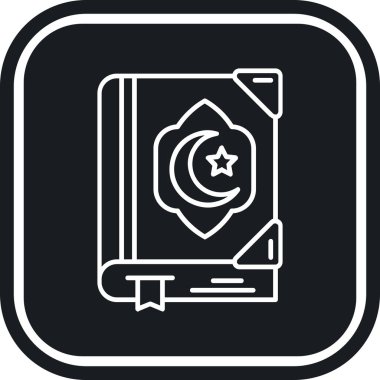 Ramazan simgesi, vektör illüstrasyonu