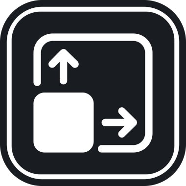 vektör simgesini kapat. resim biçimi yuvarlak kare düğmeli düz gri renkli bir simgedir..