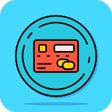 para simgesi vektör illüstrasyonu