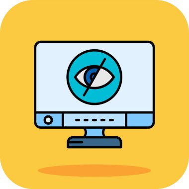 İnternet web simgesi vektör illüstrasyonu