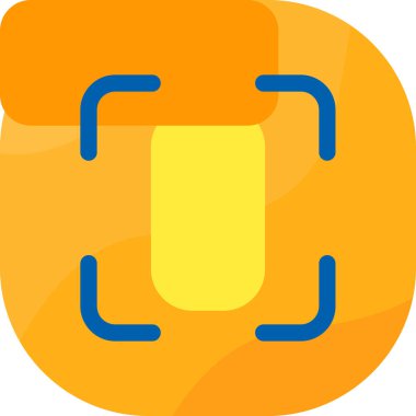 düz biçimli bulut veri simgesi