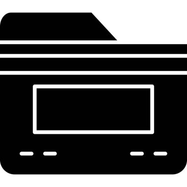 Bilet. Web simgesi basit illüstrasyon