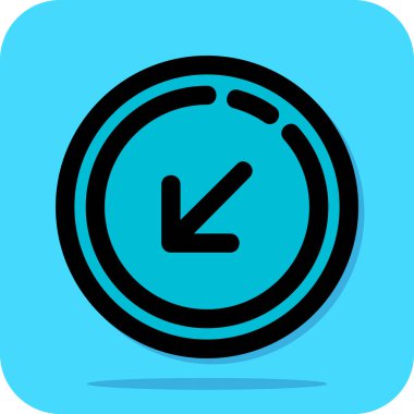 vektör izleme simgesi illüstrasyonu