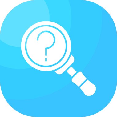 Arama simgesi vektör illüstrasyonu