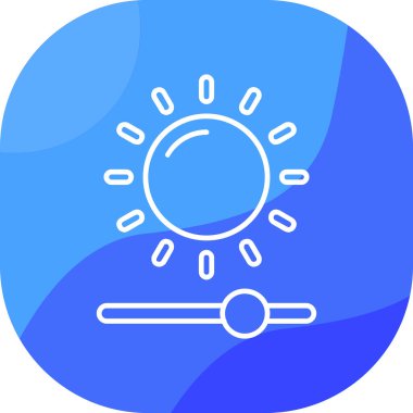 güneş web simgesi basit tasarım