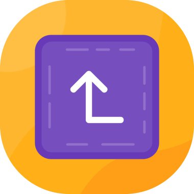 ok yönü simgesi doldurulmuş - taslak biçimi