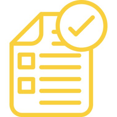 Belge. Web simgesi basit illüstrasyon