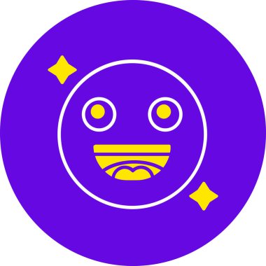 Bir maskenin vektör illüstrasyonu