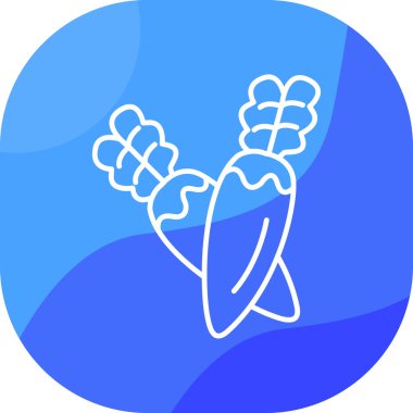 Gıda simgesinin vektör illüstrasyonu