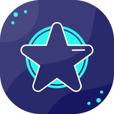 Rozet. Web simgesi basit illüstrasyon