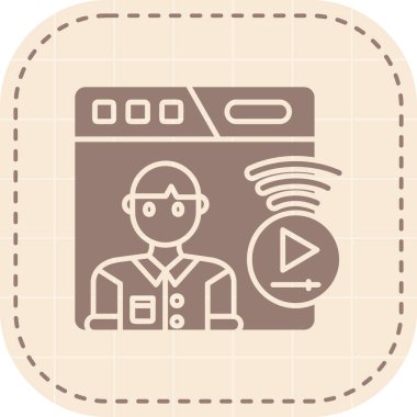 Vektör illüstrasyonu, simge ögesi biçimi