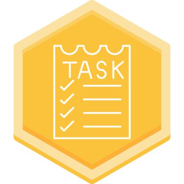 Kontrol listesi. Web simgesi basit illüstrasyon