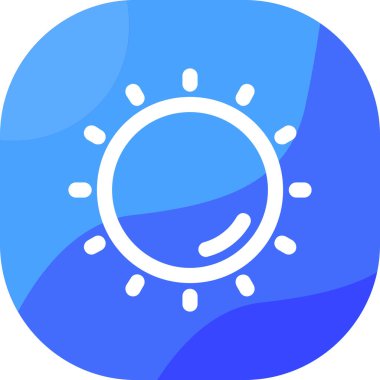 Tek bir izole simgenin vektör illüstrasyonu