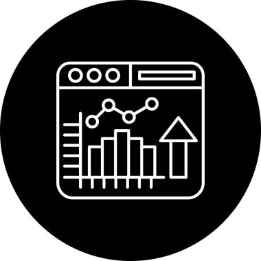 Vektör seo simgesi illüstrasyonu