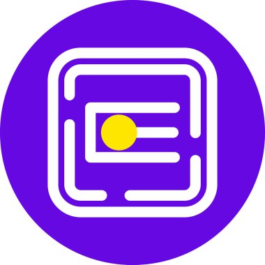 seo modern simgesinin vektör illüstrasyonu