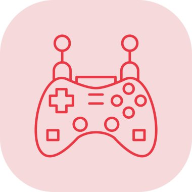 Düz biçimli denetleyici oyun oynatma simgesi