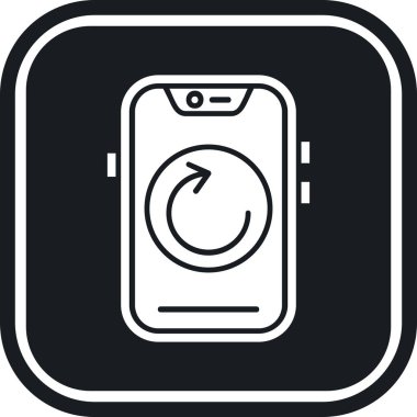 mobil simge vektör illüstrasyonu