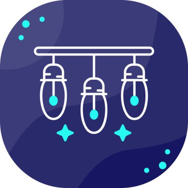 Bir noel ağacının vektör çizimi