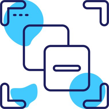 ağ paylaşım simgesi çizimi