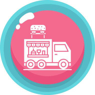 yiyecek web vektör simgesi