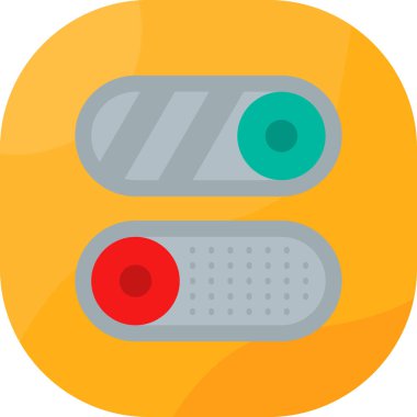 Oyun denetleyici simgesi. düz dizayn