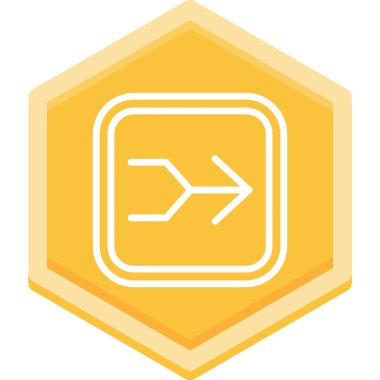 ok simgesi vektör illüstrasyonu