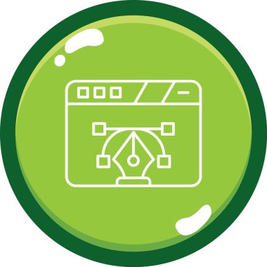 kamera simgesi vektör illüstrasyonu