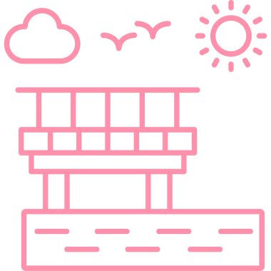 Bulut. Web simgesi basit tasarım