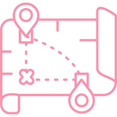 gps konum simgesi taslak biçimi