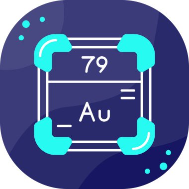 Kimyasal. Web simgesi basit illüstrasyon