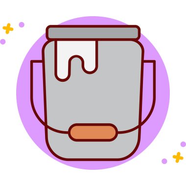 Modern b 'nin vektör illüstrasyonu eksik simgesi