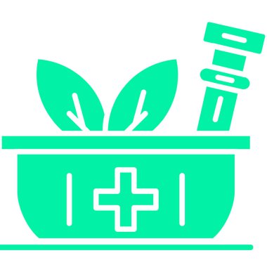 İlaç simgesinin vektör illüstrasyonu