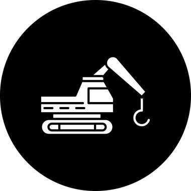 Çekiçle robot elin vektör simgesi