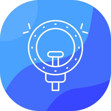 Pusula. Web simgesi basit illüstrasyon