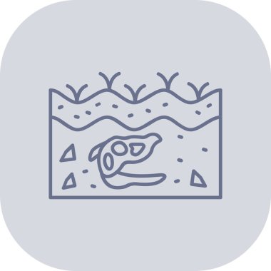 Bir balık simgesinin vektör çizimi